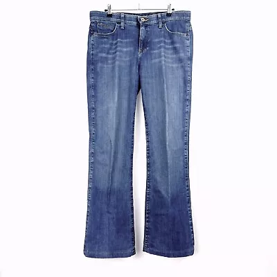 ~SS~ Size 9/10 X 34 WRANGLER Q Baby Bootcut Jeans • $29.95