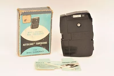 Bell & Howell Autoload Film Cartridge Boxed With Instructions Guide Bar & Film • £20