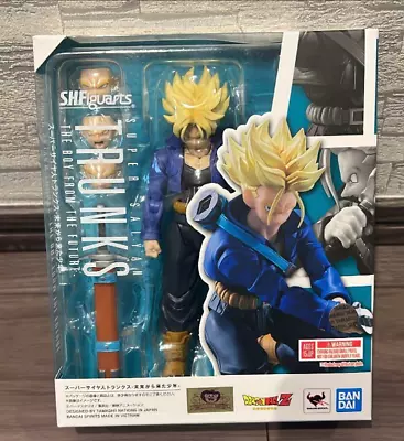 Bandai S.H.Figuarts Dragon Ball Super Saiyan Trunks Figure Goods From Japan • $94