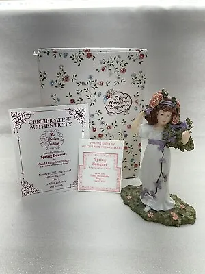 Maud Humphrey Bogart Spring Bouquet Figurine H5598 NEW In Box W/Papers Ltd Ed • $9.95