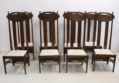 £395 • Buy 1 Of 4 Charles Rennie Mackintosh Argyle Dining Chairs