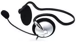 £6.92 • Buy 3.5mm Wired Headset Dual-Ear With Microphone For Call Centre PC Laptop Phone