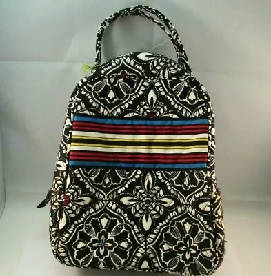 VERA BRADLEY Barcelona Let's Do Lunch Bag  Black & White - NWT 10612-061 • $19.99