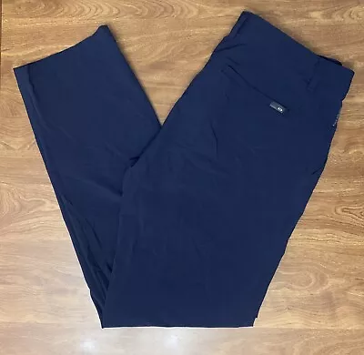 Oakley Athletic Golf Regular Fit Chino Pants Mens Size 34 Navy Blue • $22