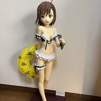 A Certain Scientific Railgun Mikoto Misaka Figure Soft Bust Swimsuit 1/2.5 65cm • $1949