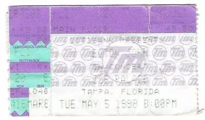 Elton John 5/5/98 Tampa FL Ice Palace Rare Ticket Stub • $5.99