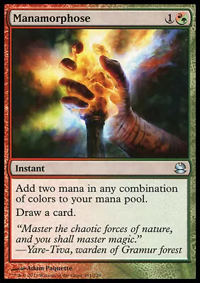 Mtg Manamorphose Foil Exc - Manamorphosis - Mma - Magic • $12.71