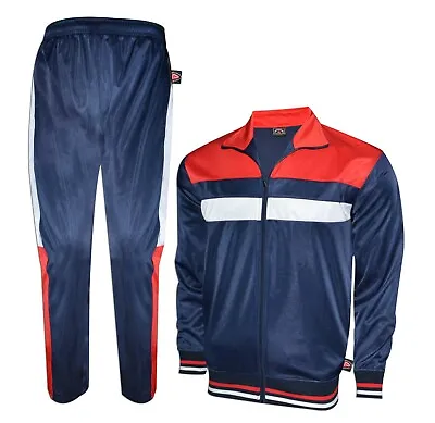 Prime Sport Mens Tracksuit Athletic Full Zip Casual Sports Jogging Gym Sweatsuit • $39.99