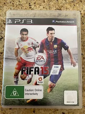 FIFA 15 Playstation 3 PS3 Game VGC Free Tracked Postage • $18.95