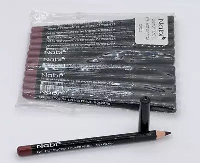 Nabi Lipliner Pencil L29 Hot Cocoa 0.04 Oz 12 Pack • $13.99