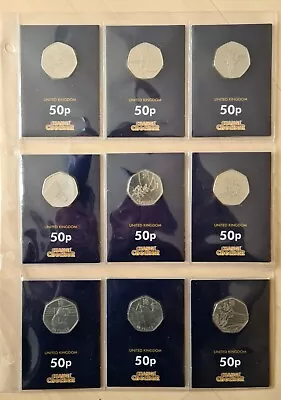 2011 United Kingdom Olympic BU 50p Full Set Of 29 Coins • £340
