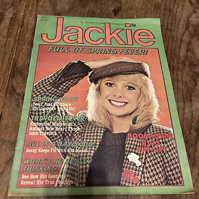 Jackie Magazine 15 April 1978 No.745  John Travolta /The Pleasers /Boomtown Rats • £6.52