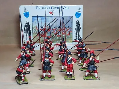 English Civil War Pikemen 1:32 X 20 Professionally Painted Boxed Complete  • £120