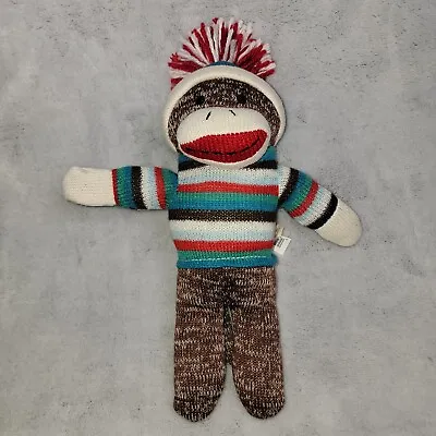 $10.99 • Buy Sock Monkey Sweater Plush 7  Stuffed Animal Doll Stocking Stuffer