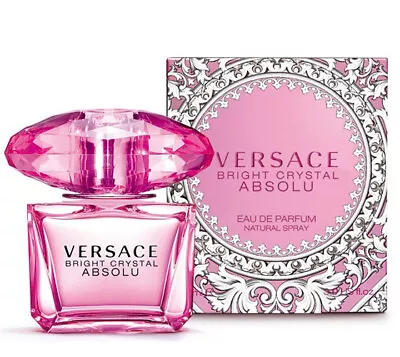 Bright Crystal Absolu By Versace 50ml Edps Womens Perfume • $97.95