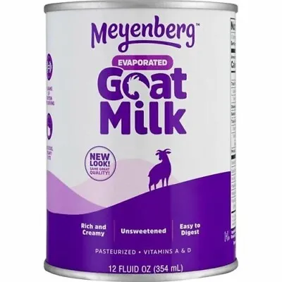 Meyenberg Evaporated Goat Milk Vitamin D 12 FL OZ (Sale) • $9.95