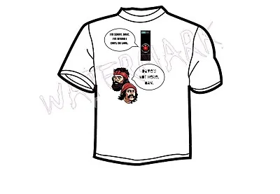 $27.99 • Buy HAL 9000 Cheech & Chong: Dave's Not Here 2001 A Space Odyssey Parody T Shirt