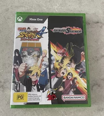 Naruto Shippuden Ultimate Ninja Storm 4 Road To Boruto + Shinobi Striker Double  • $19.95