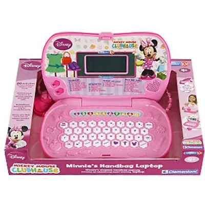 Clementoni Minnie’s Handbag Laptop By Disney Minnie Mouse Computer Purse • $70