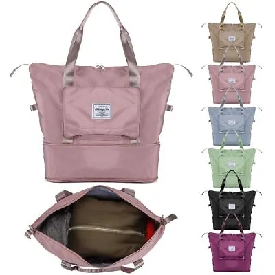 Large Capacity Folding Waterproof Multi Travel Bag Handbag Duffle Bag For Women • $15.99