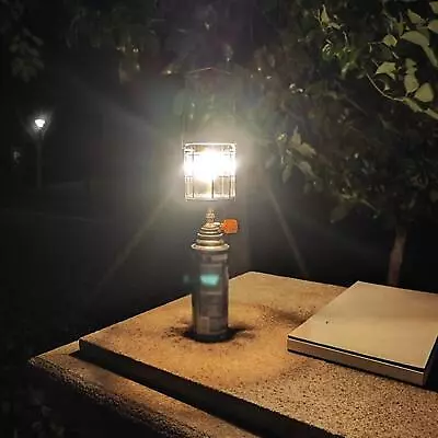 Gas Lantern Torch Fuel Lamp Mantle Lantern Camping Light Outdoor Light For • £18.70