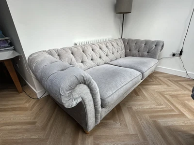 £200 • Buy Grey Chesterfield Sofa