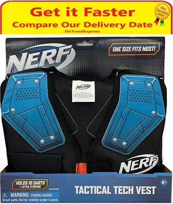 NERF ELITE Tactical Vest NERF GENUINE NERF FREE POST BRAND NEW • $43.95