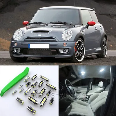 6000K Super White 18X Interior LED Light Kit For 2006 Mini Cooper R53 +Free Tool • $16.65