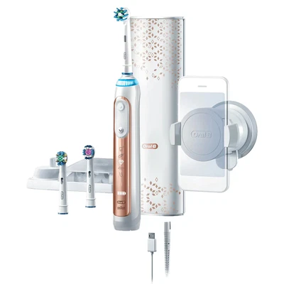 $199 • Buy Oral-B Genius 9000 Rose Gold Electric Toothbrush GEN9GOLD