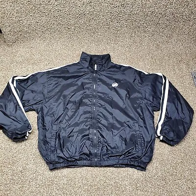 Mountain Dew Soda Black Full Zip Windbreaker Jacket Size XL 1XL • $11