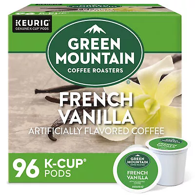 Green Mountain Coffee French Vanilla Keurig K-Cup Pod Light Roast 96 Count • $49.99