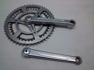 T.A. Specialties Crankset 170mm 52/42 Made In France With Dustcaps And Bolts • $75