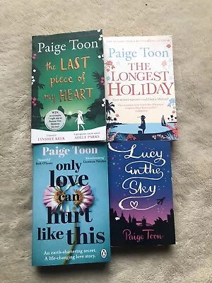 4 X Paige Toon Paperback Books  (Job Lot/Bundle) #B914 • £5.95