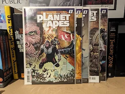 Planet Of The Apes Fall Of Man Complete Marvel Comics Series Issues 1 To 5 • £9.99