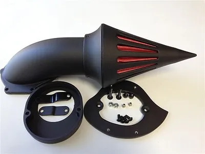 $96.72 • Buy HTTMT Air Cleaner Kits Intake Filter For Yamaha Vstar V-Star 650 1986-2012 Black