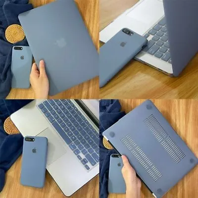 Matte Frosted Cream Color Laptop Case For Macbook Air 13 M1 Chip Pro 13 12 11 • £13.80
