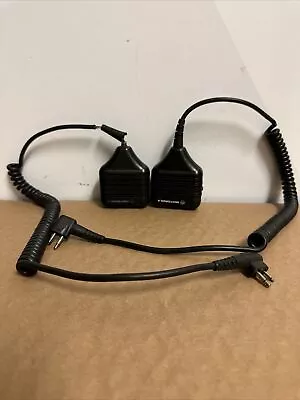 Lot Of 2 Motorola HMN9030A Remote Mic For CP125 CP150 CP200 CT250 CT450 • $29.99