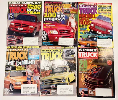 Vintage Sport Truck Magazine 1998-2001 6 Issue Lot. Beauties! • $25