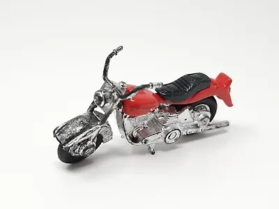 VINTAGE Unbranded Red Harley Davidson Diecast/Plastic Bike MOTORCYCLE  • $9.95