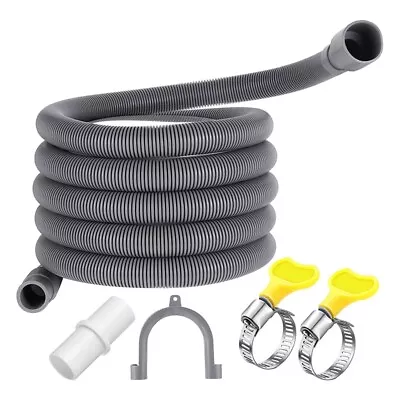 Washing Machine Drain Hose 10 Ft Flexible Dishwasher Drain Hose Extension Kitss • $10.85