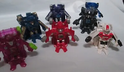 TRANSFORMERS LOT Of 7 BOT SHOTS AUTOBOTS Mini Action Figures Robots HASBRO TOMY • $28.99