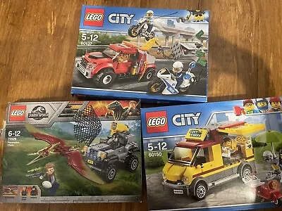 Lego City 60150 60137 Jurassic World 75926 • $76