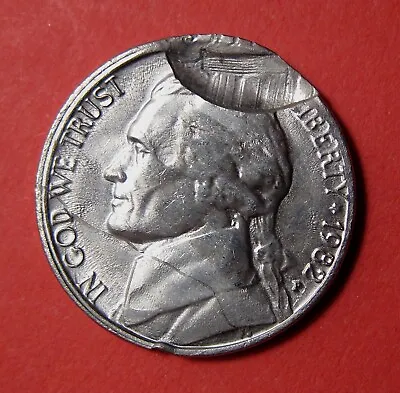 $23.45 • Buy 1982 P Jefferson Nickel Mint Error - Partial Brockage - UNC