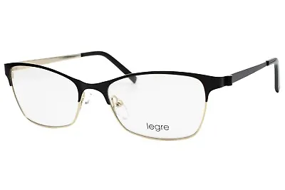 Legre LE 5126 H40 Black Gold Unisex Metal Eyeglasses 52-17-135 W/Case • $36.75