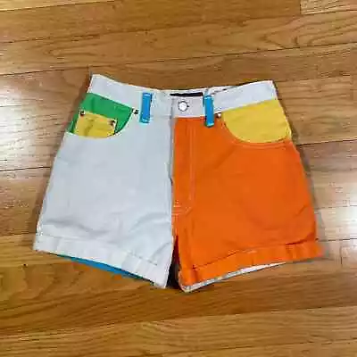 Vintage Sasson Colorblock Shorts • $30