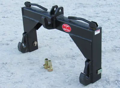 3 Point Quick Hitch With Bushings Fits Cat 2 Tractor Implement Attachment • $467.49