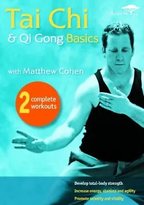 Tai Chi And Qi Gong Basics DVD (2011) Matthew Cohen Cert E Fast And FREE P & P • £12.99