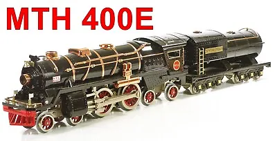 MTH 400E Traditional Steam Loco Early Production Standard Gauge Black C9 • $875