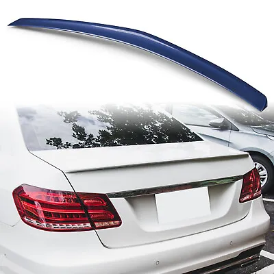 Painted 890 Cavansite Blue Rear Trunk Spoiler For Mercedes Benz W212 Sedan E350 • $119.99