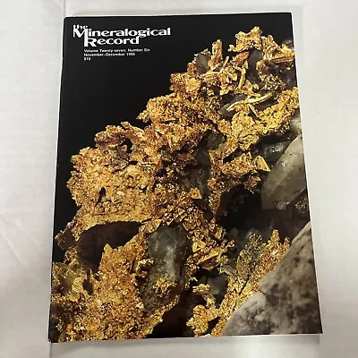 The Mineralogical Record Magazine Vol 27- Number 6- Sep-Oct 1997 • $20.71